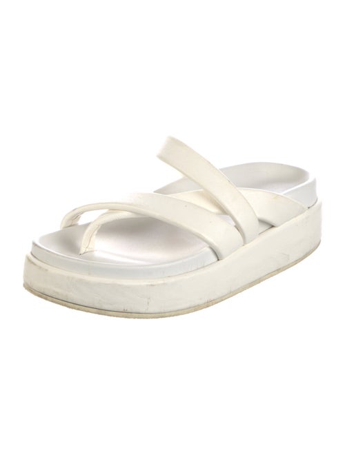 Dries Van Noten Leather Slides