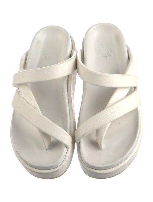 Dries Van Noten Leather Slides