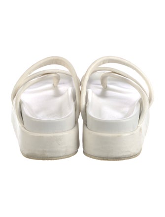 Dries Van Noten Leather Slides