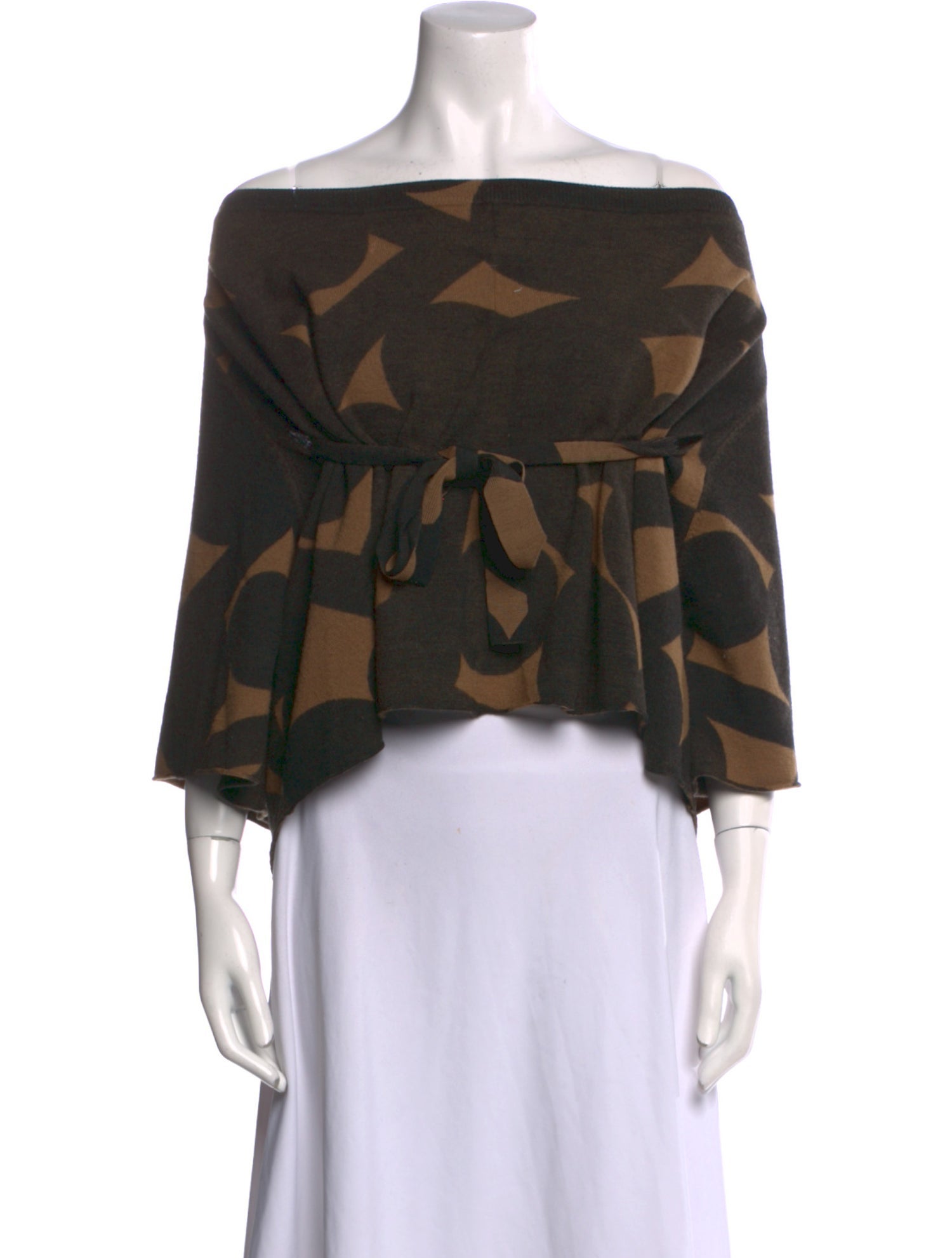 Dries Van Noten Wool Printed Sweater