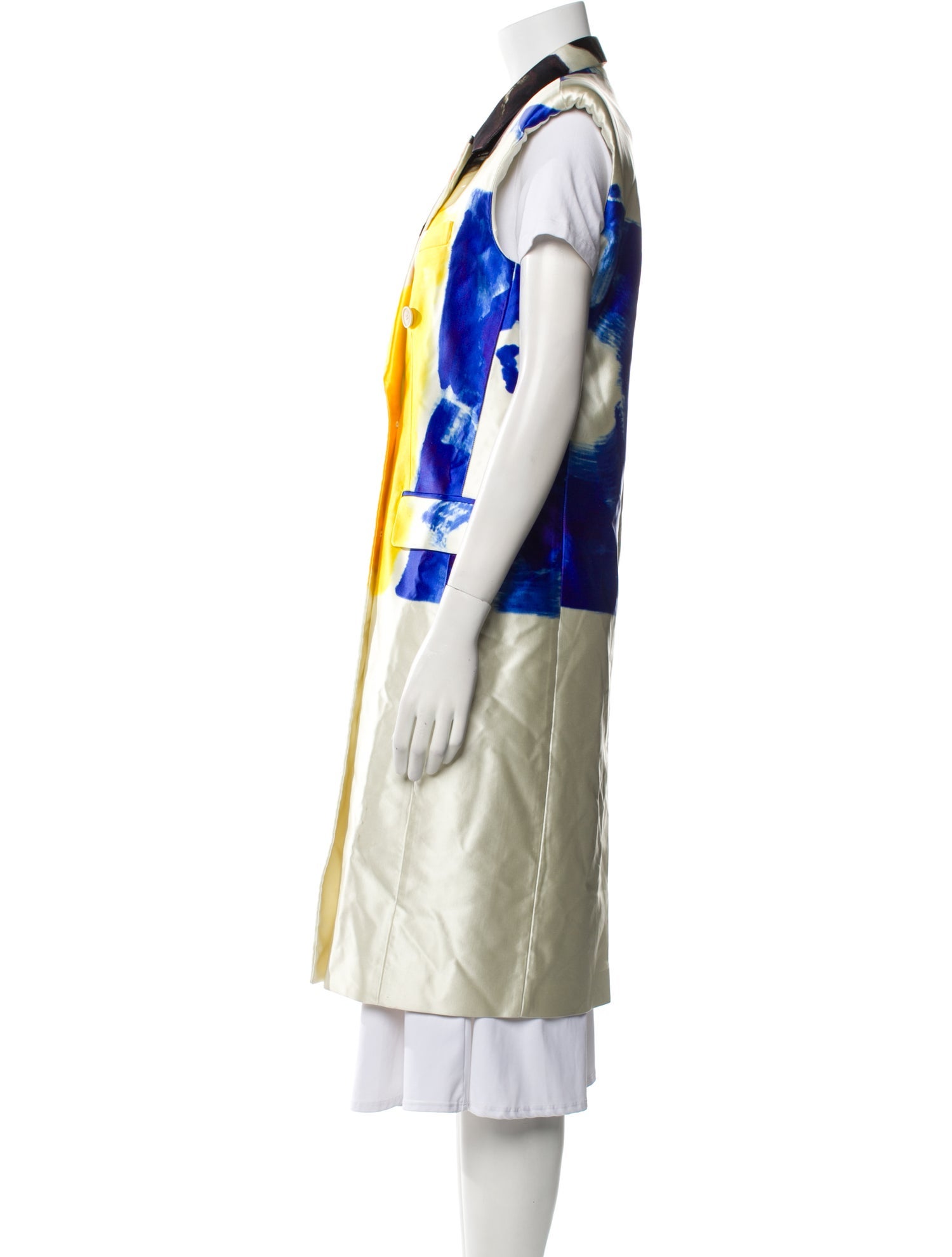 Dries Van Noten Graphic Print Coat