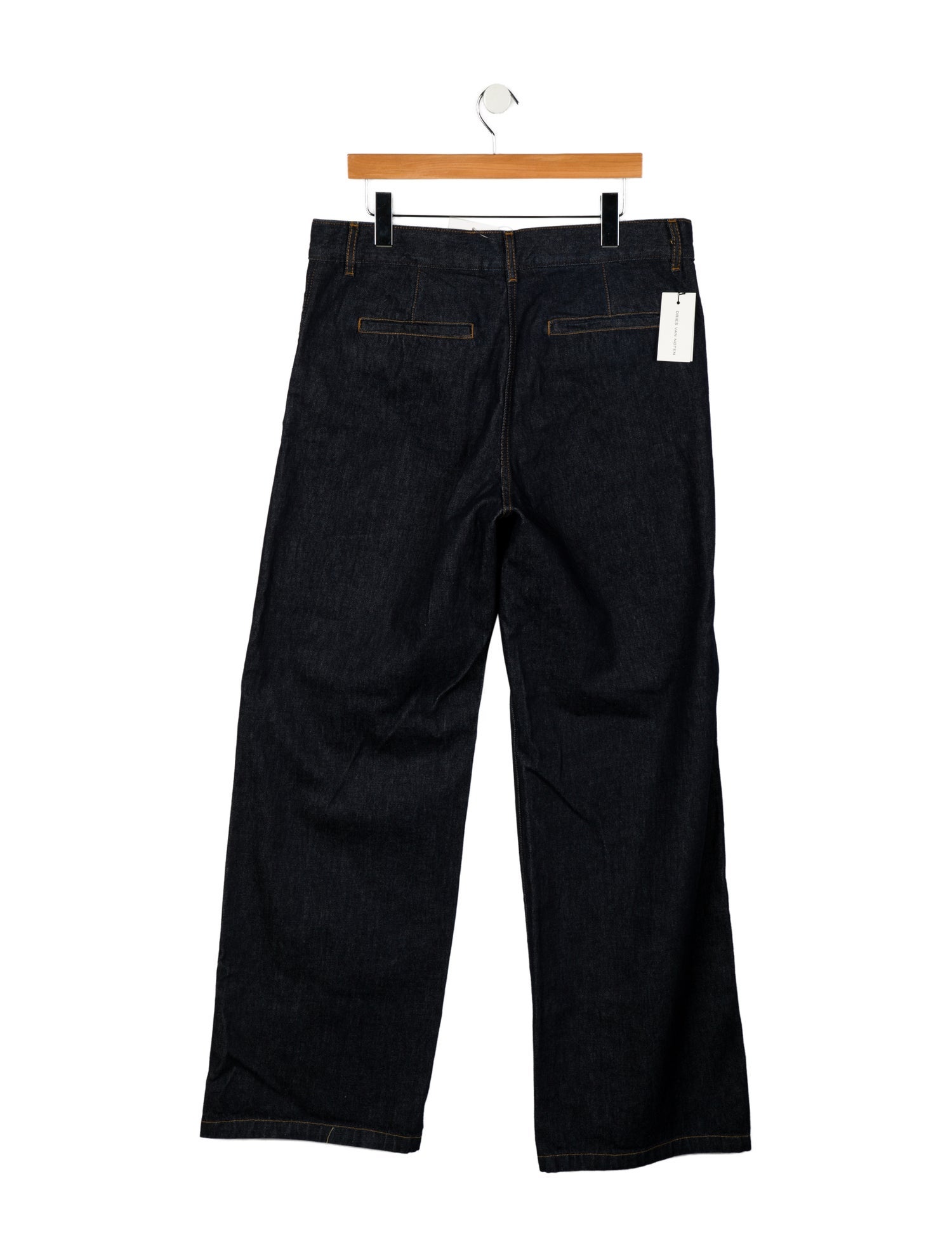 Dries Van Noten High-Rise Wide Leg Jeans w/ Tags