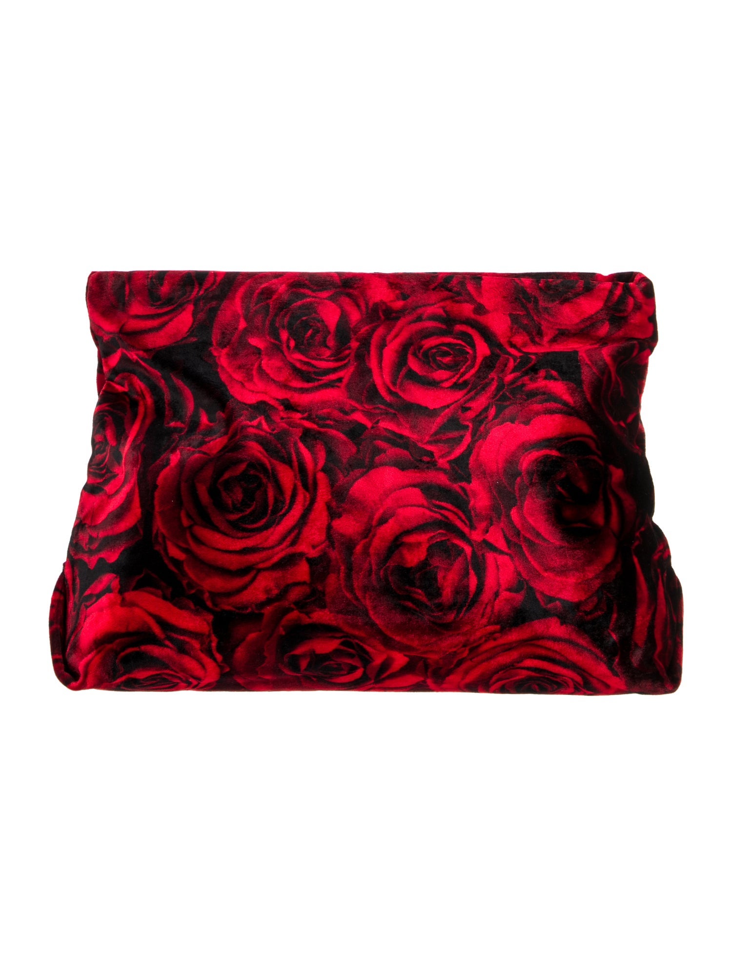 Dries Van Noten Velvet Clutch