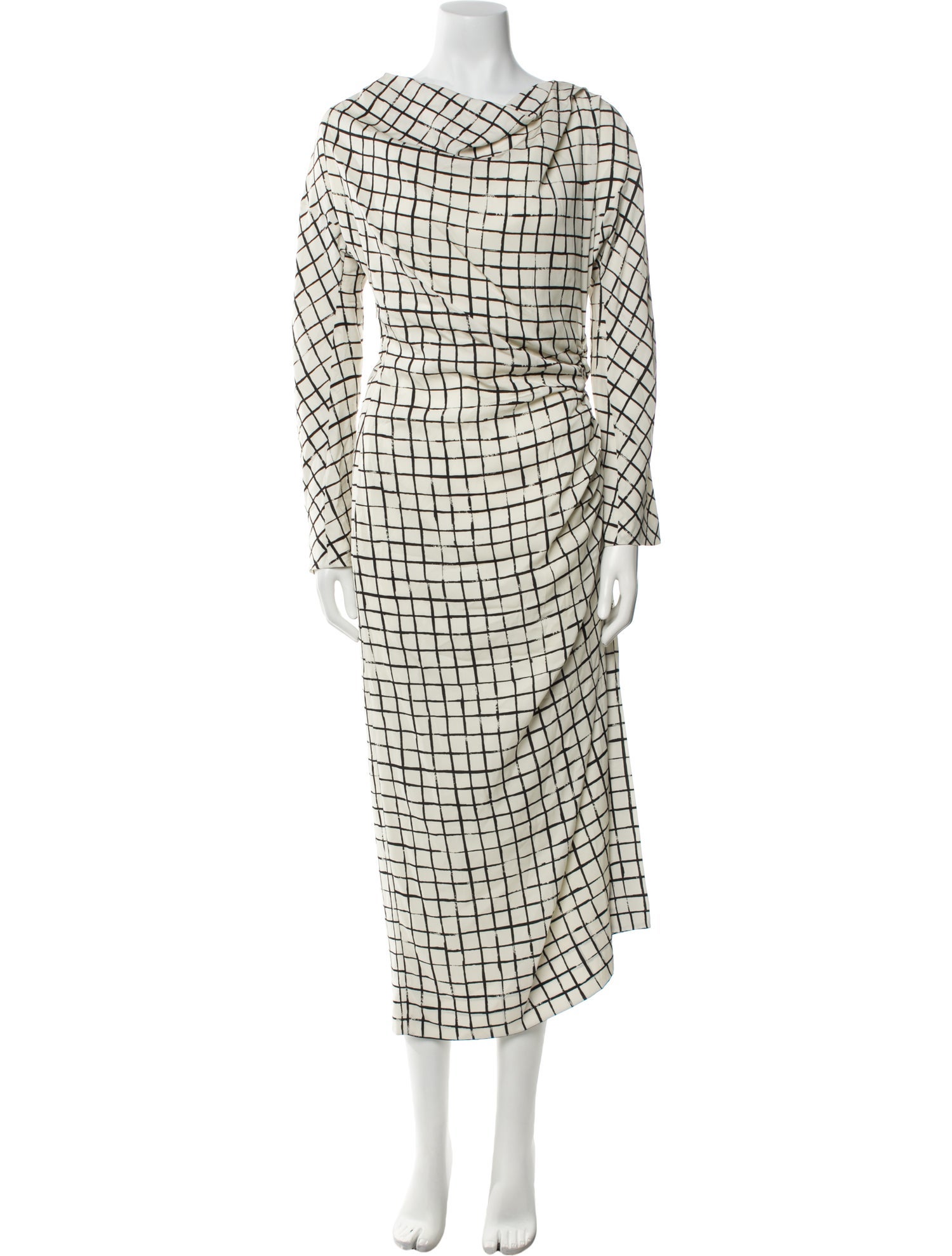 Dries Van Noten Silk Long Dress