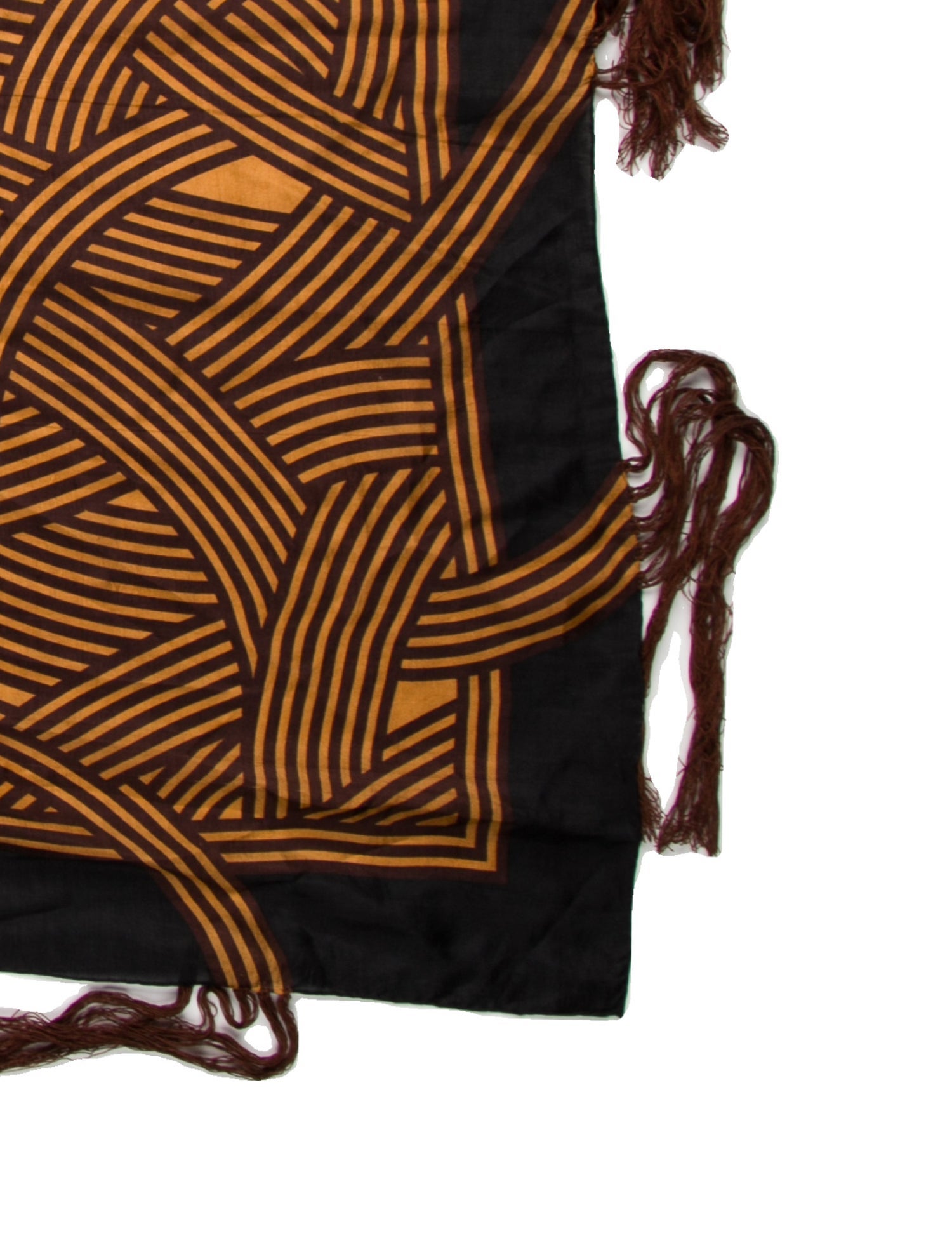 Dries Van Noten Silk Floral Print Shawl