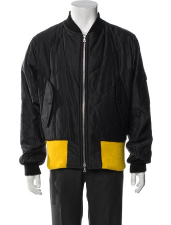 Dries Van Noten Graphic Print Bomber Jacket