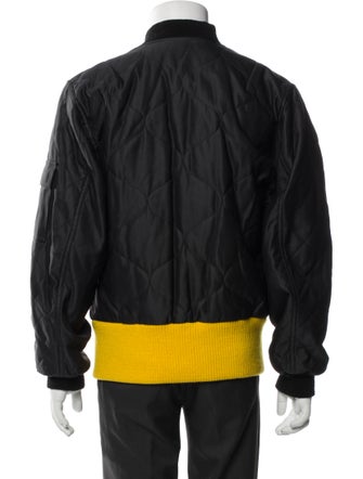 Dries Van Noten Graphic Print Bomber Jacket