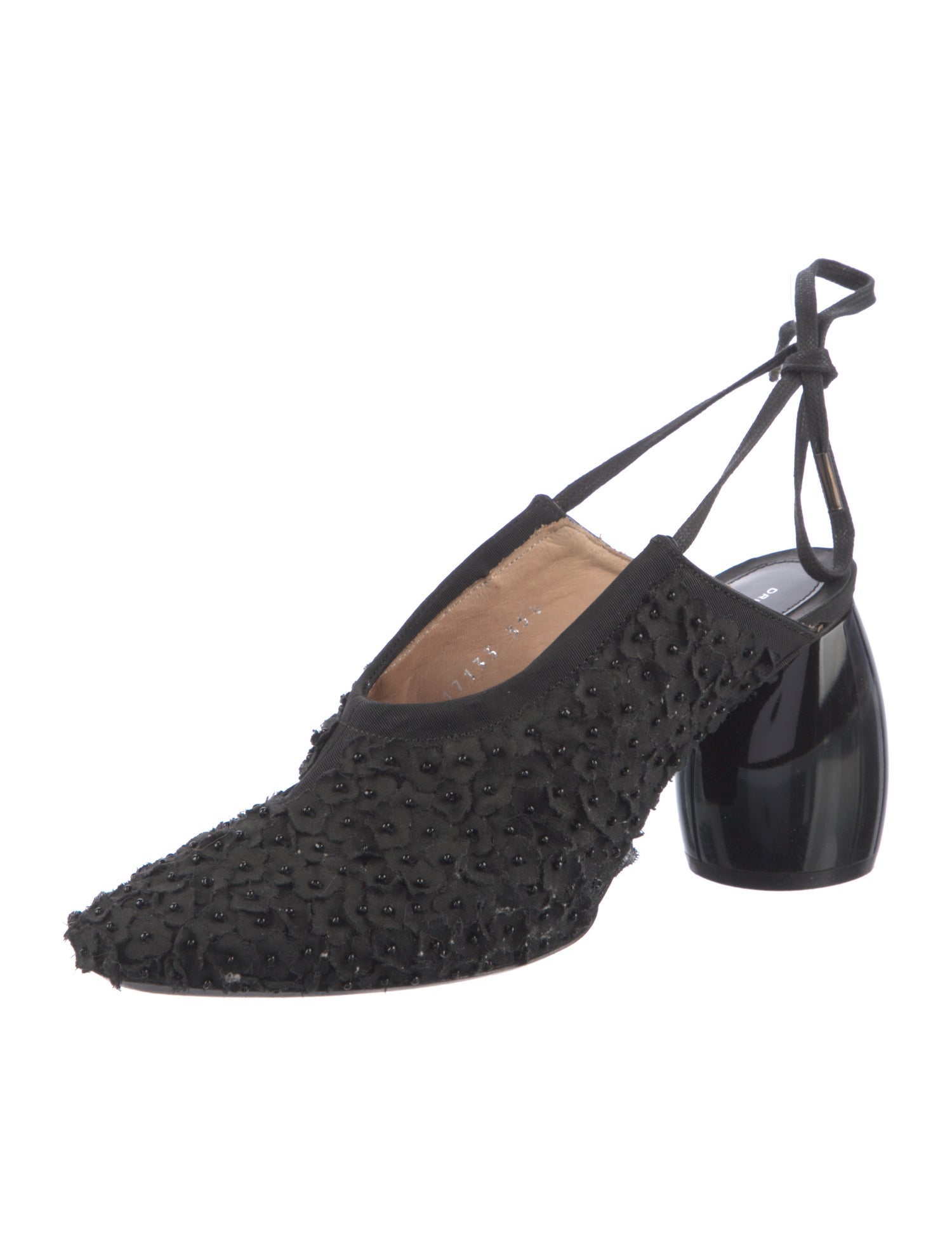 Dries Van Noten Beaded Accents Pumps