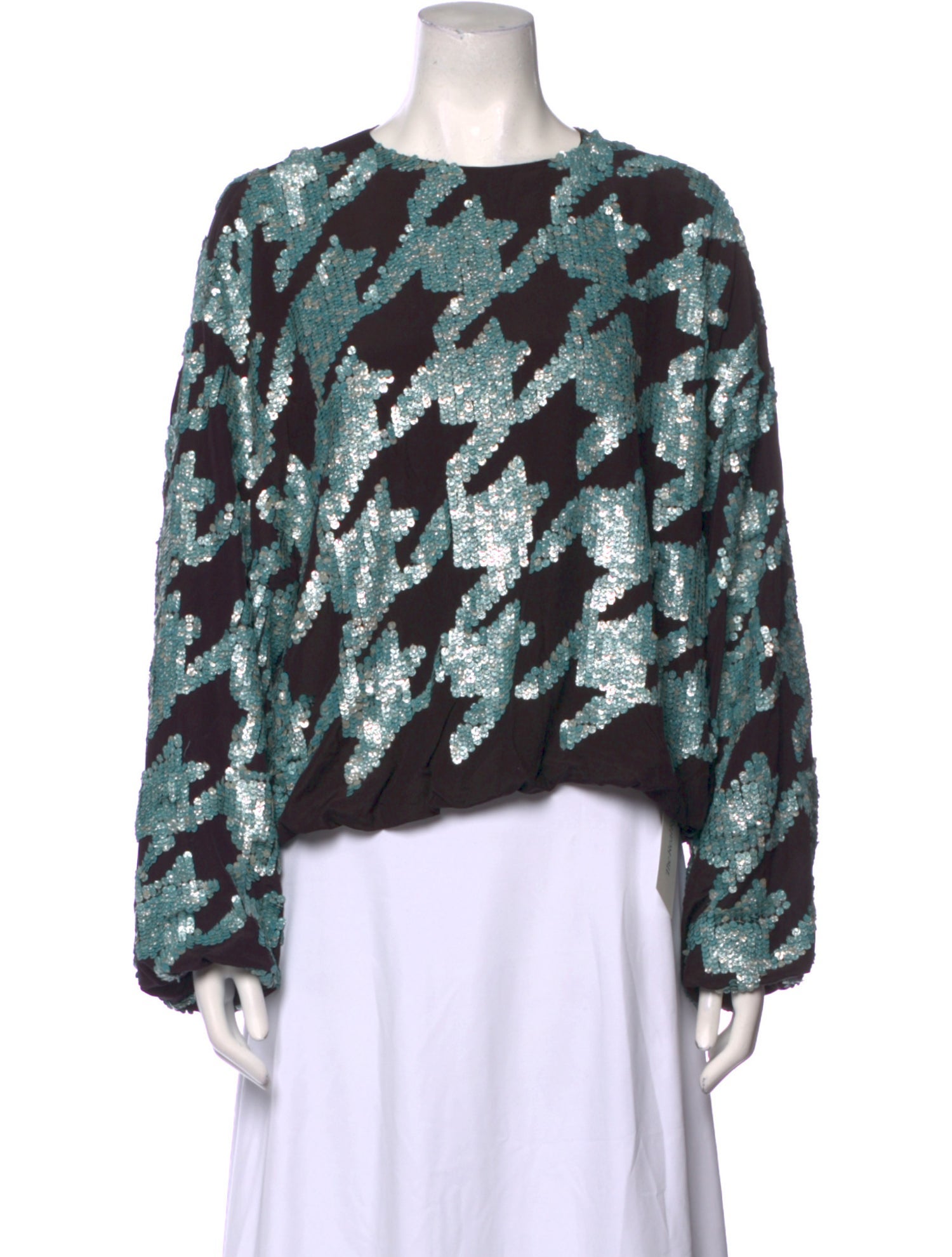 Dries Van Noten Silk Printed Blouse