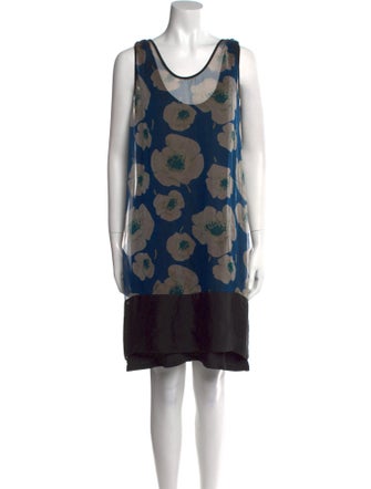 Dries Van Noten Silk Mini Dress