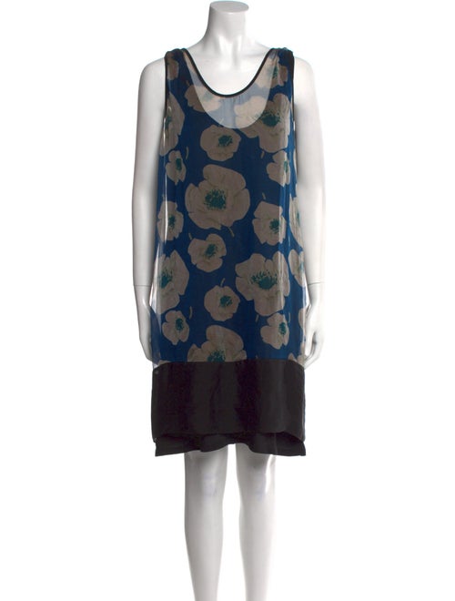 Dries Van Noten Silk Mini Dress