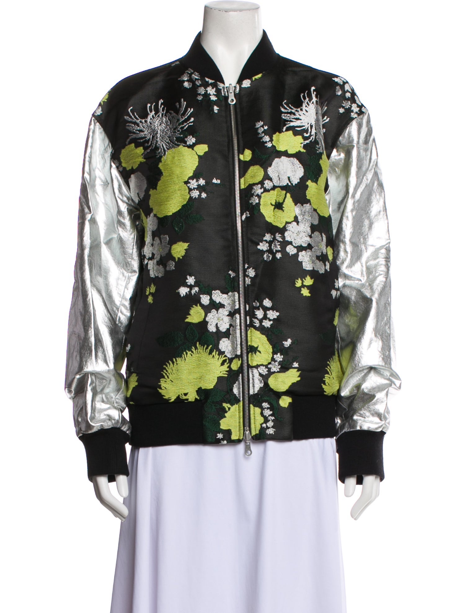Dries Van Noten Printed Reversible Bomber Jacket