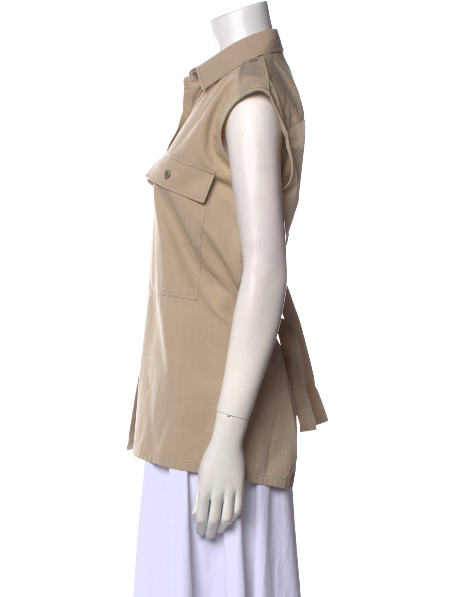 Dries Van Noten Short Sleeve Button-Up Top