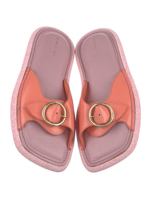 Dries Van Noten Patent Leather Slides