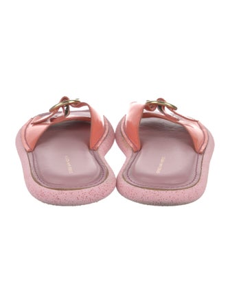 Dries Van Noten Patent Leather Slides