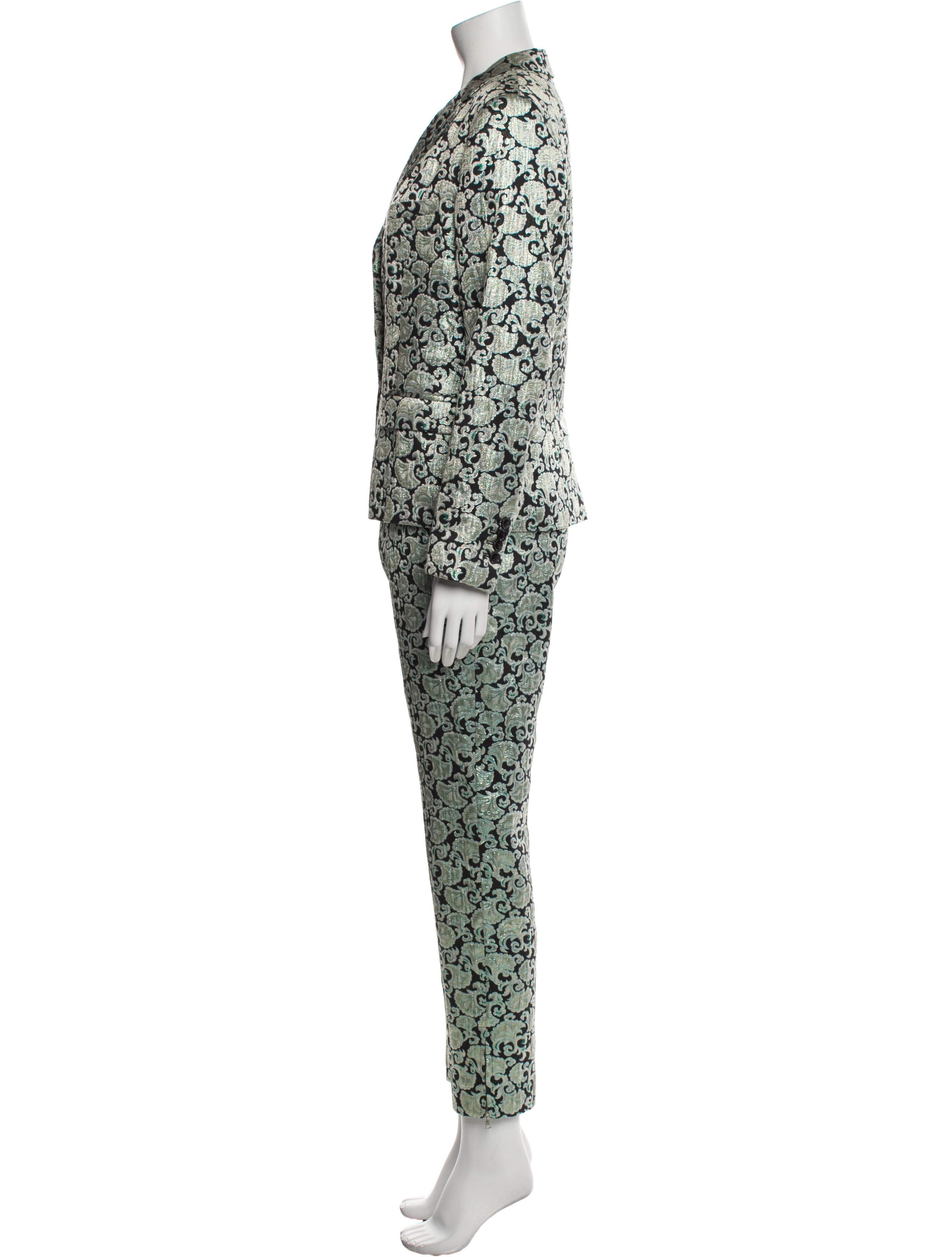 Dries Van Noten Printed Pantsuit