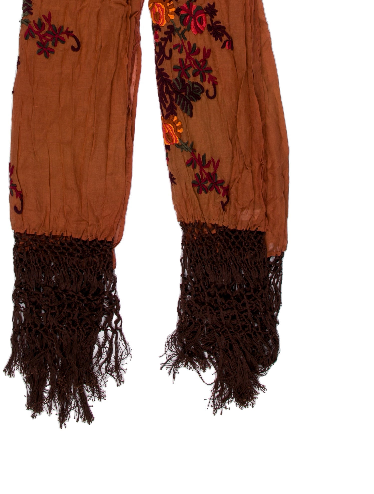 Dries Van Noten Floral Print Scarf