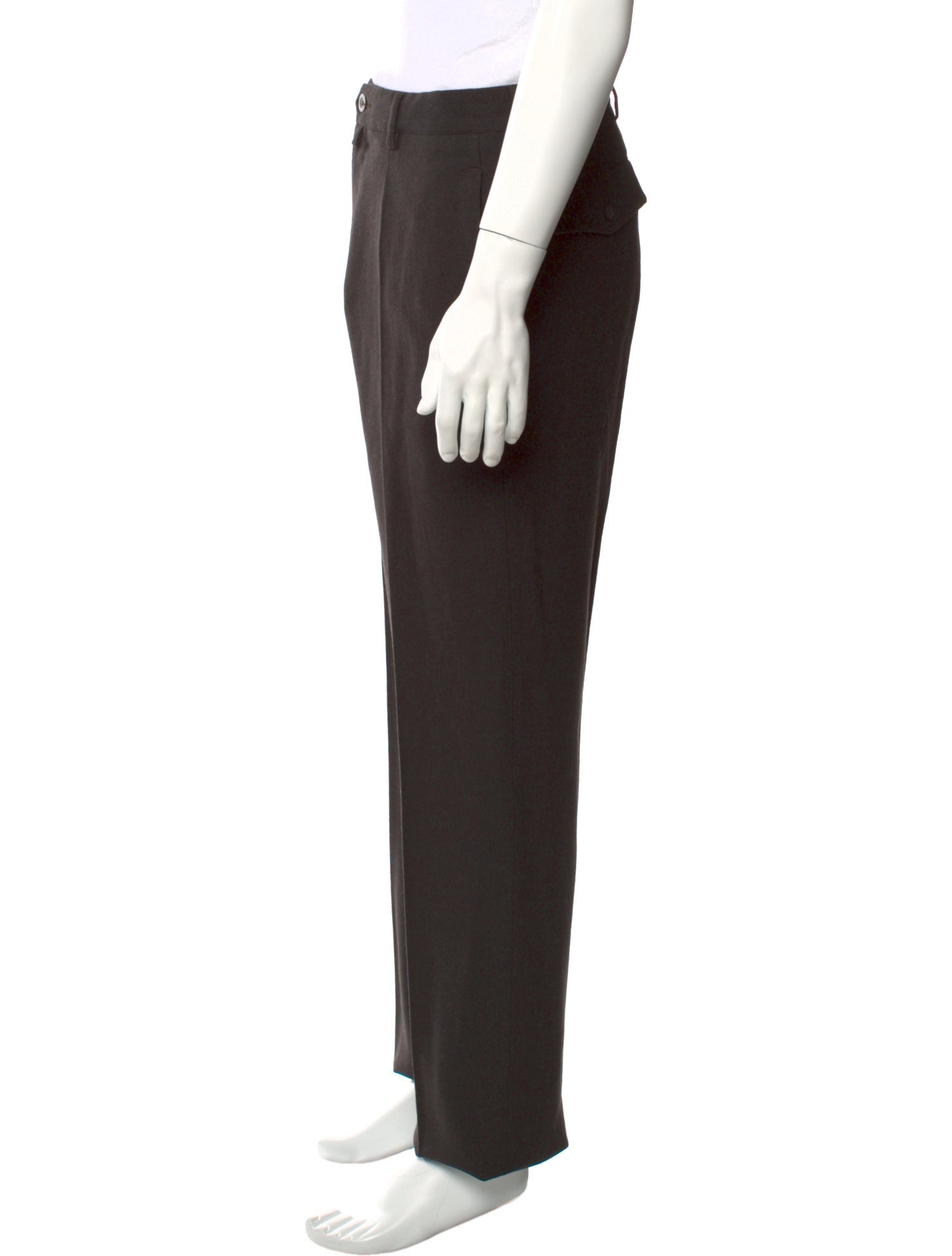 Dries Van Noten Wool Dress Pants