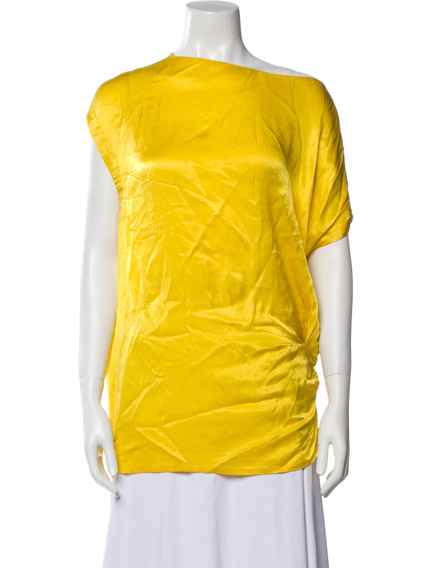 Dries Van Noten Bateau Neckline Short Sleeve Tunic