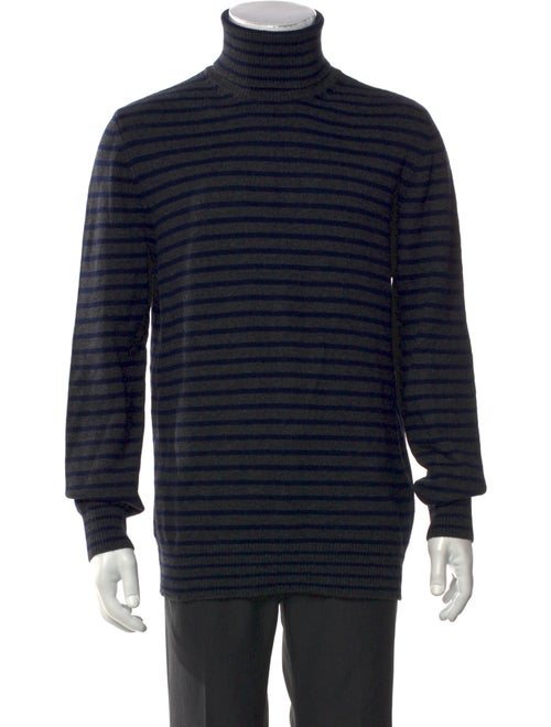 Dries Van Noten Striped Turtleneck Pullover