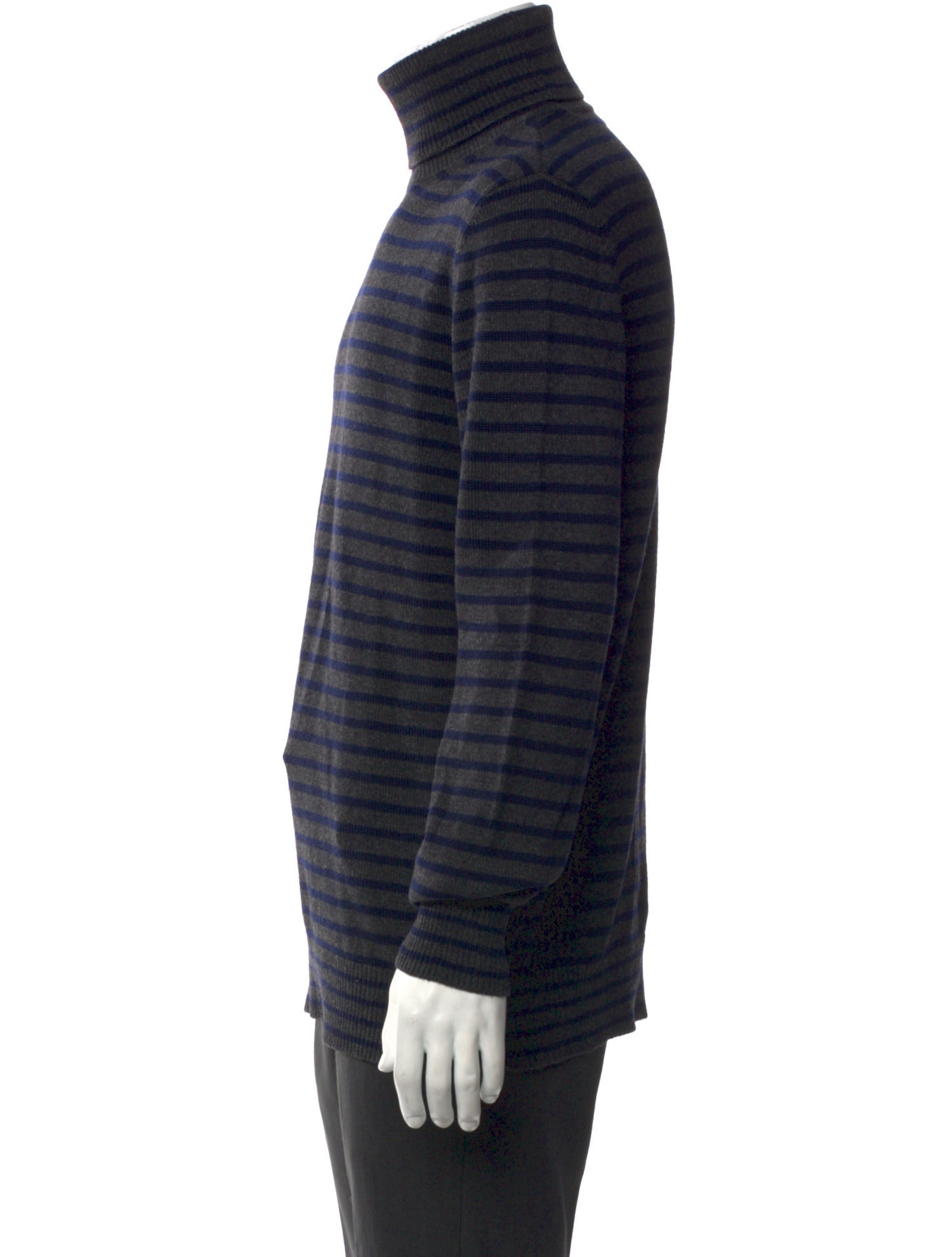 Dries Van Noten Striped Turtleneck Pullover