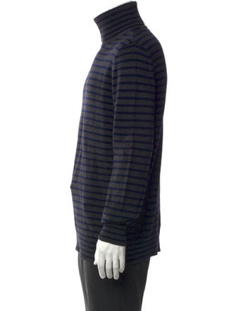 Dries Van Noten Striped Turtleneck Pullover