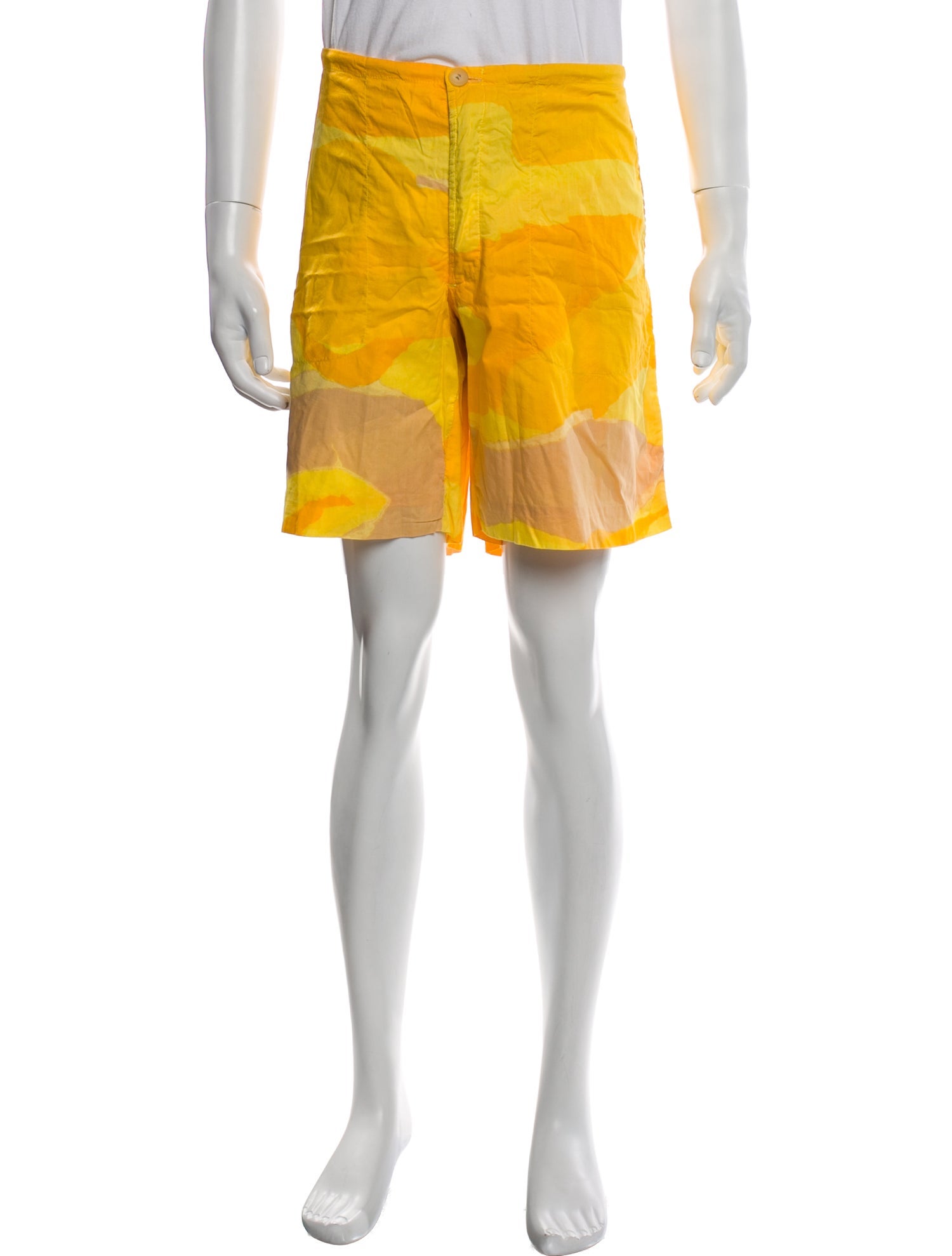 Dries Van Noten Graphic Print Jogger Shorts