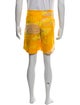 Dries Van Noten Graphic Print Jogger Shorts