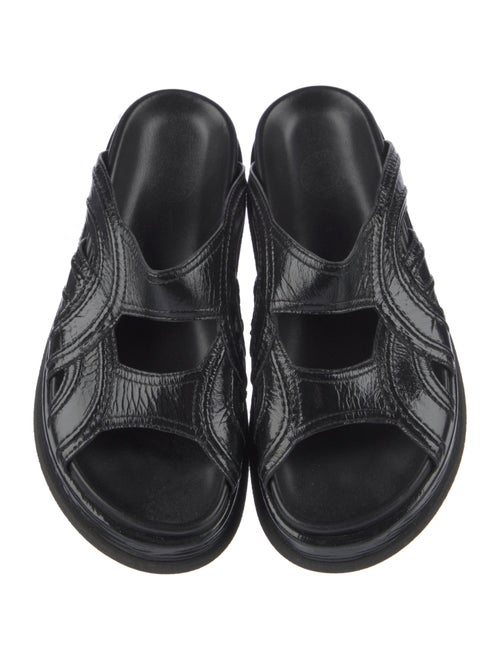 Dries Van Noten Leather Slides