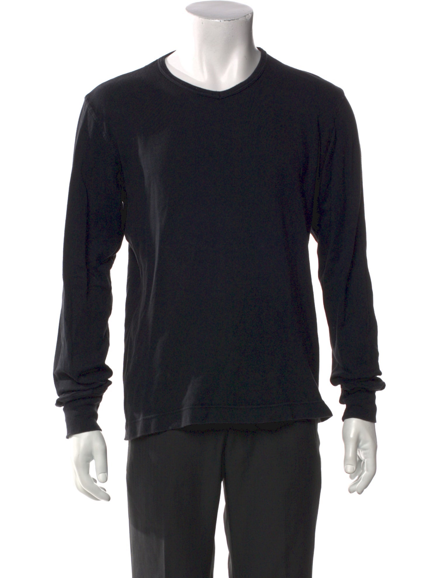 Dries Van Noten Crew Neck Long Sleeve Henley