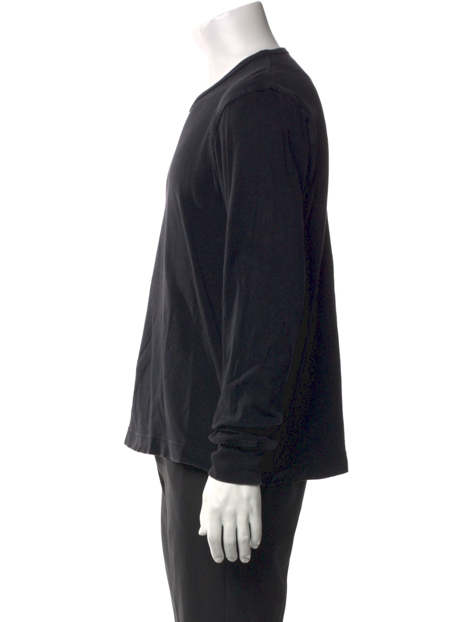 Dries Van Noten Crew Neck Long Sleeve Henley