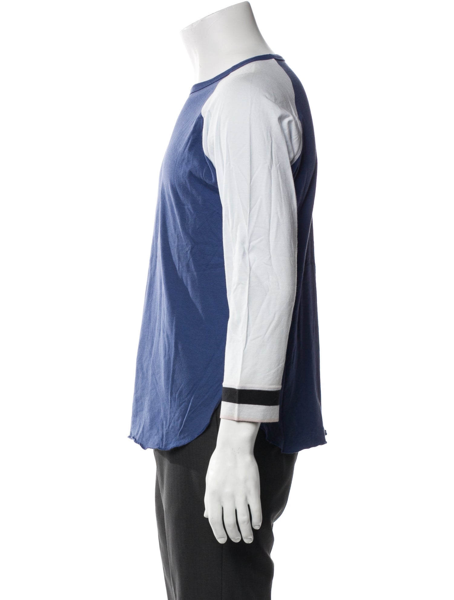 Dries Van Noten Colorblock Pattern Crew Neck T-Shirt