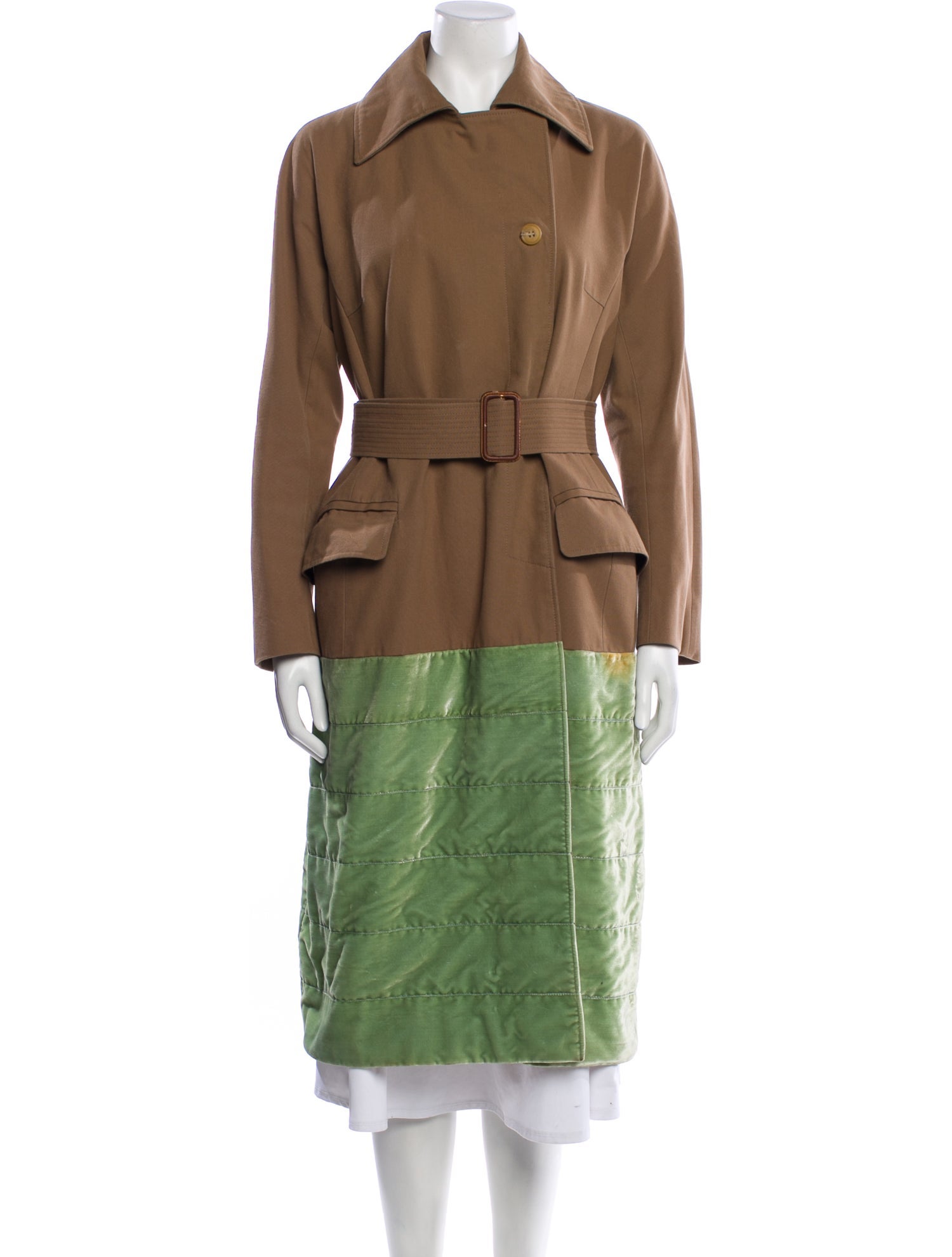 Dries Van Noten Vintage 2000 Trench Coat