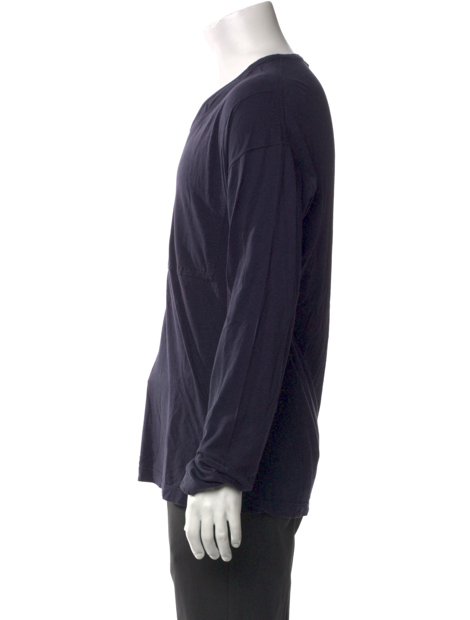 Dries Van Noten V-Neck Long Sleeve Henley