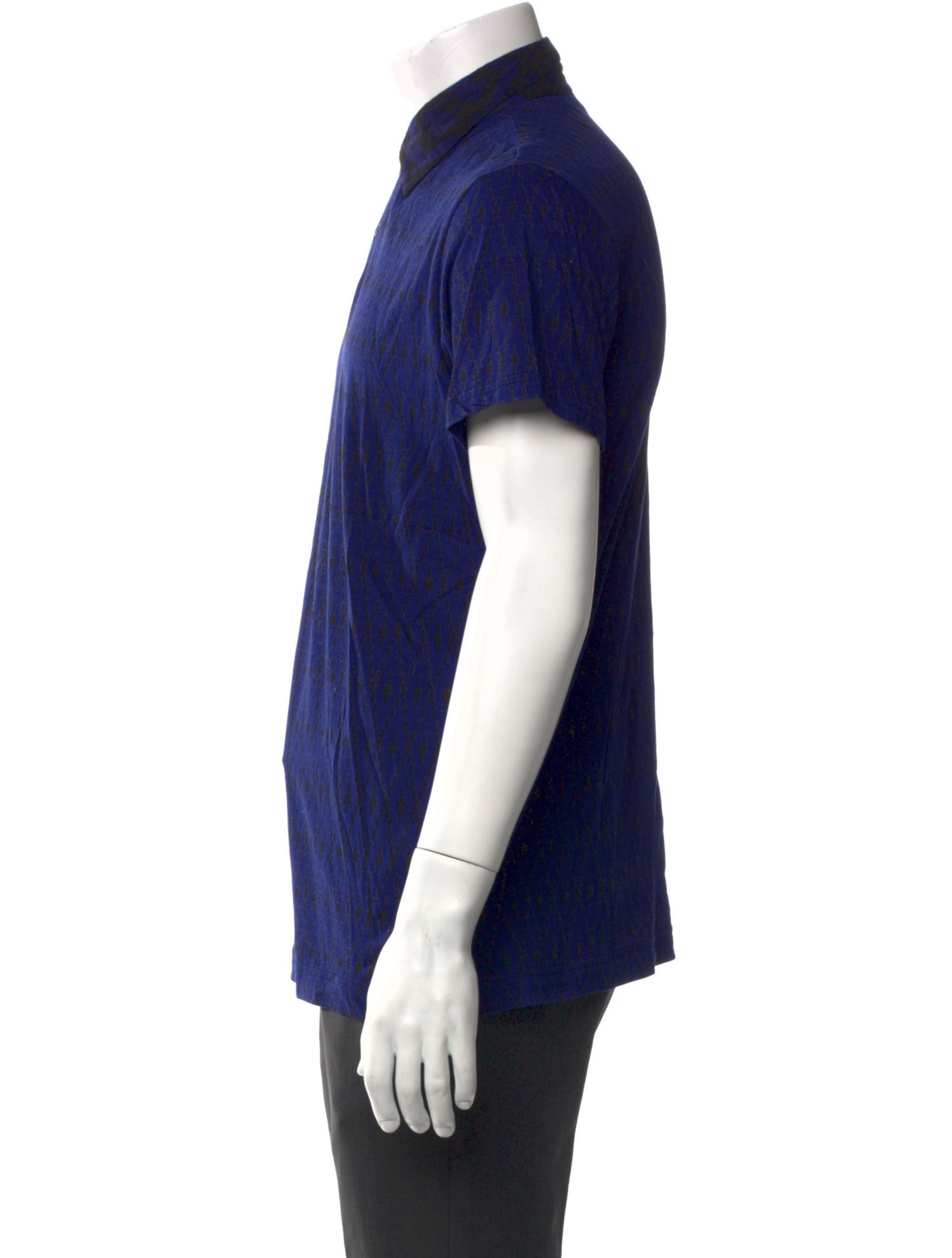 Dries Van Noten Collar Short Sleeve Polo Shirt