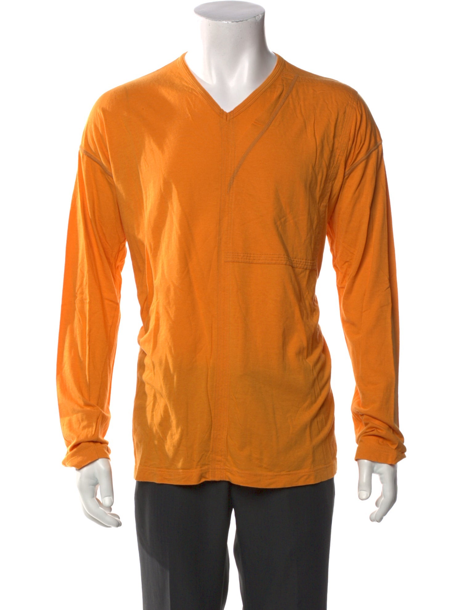 Dries Van Noten V-Neck Long Sleeve Henley