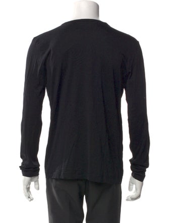 Dries Van Noten Crew Neck Long Sleeve Henley