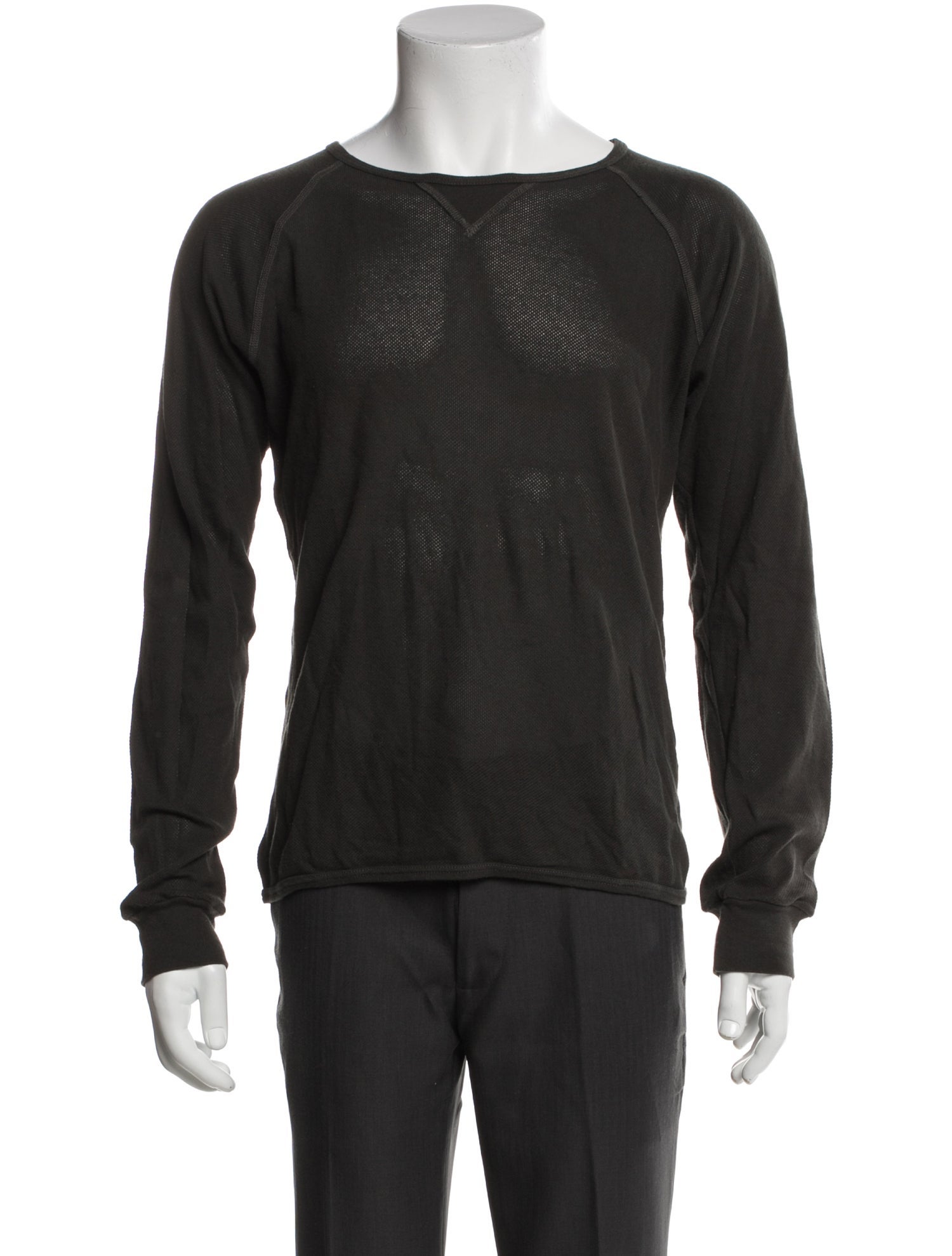 Dries Van Noten Crew Neck Long Sleeve Henley