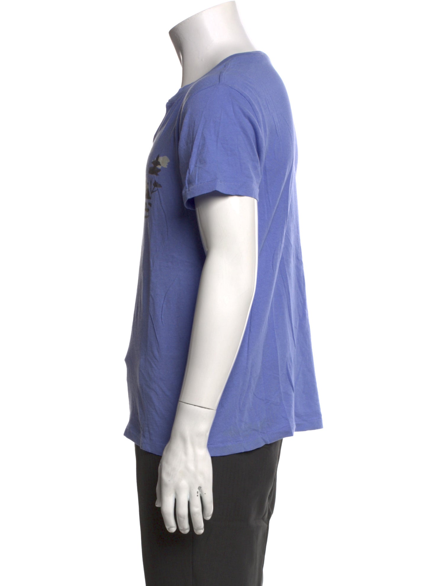 Dries Van Noten Graphic Print V-Neck T-Shirt