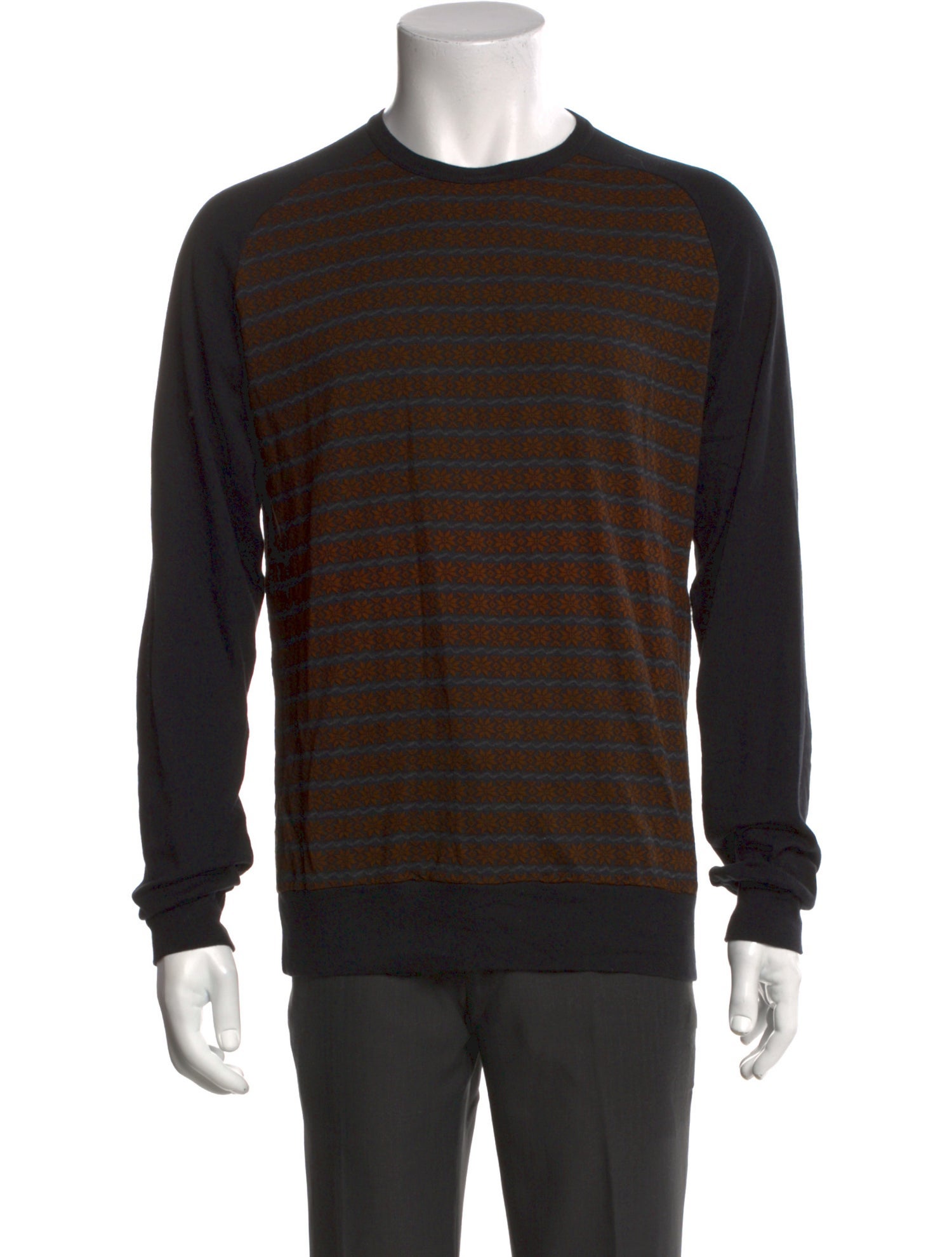 Dries Van Noten Striped Crew Neck T-Shirt