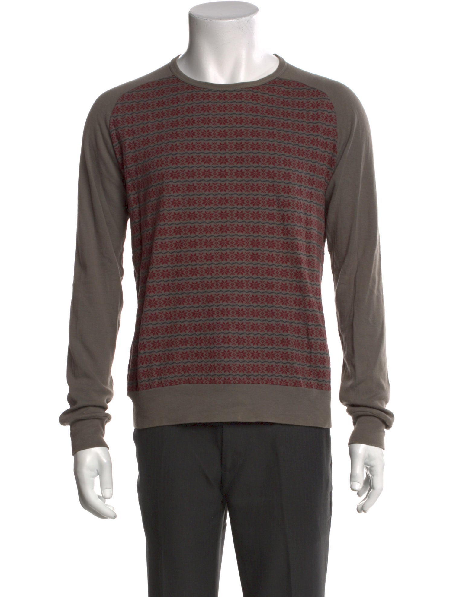 Dries Van Noten Striped Crew Neck T-Shirt