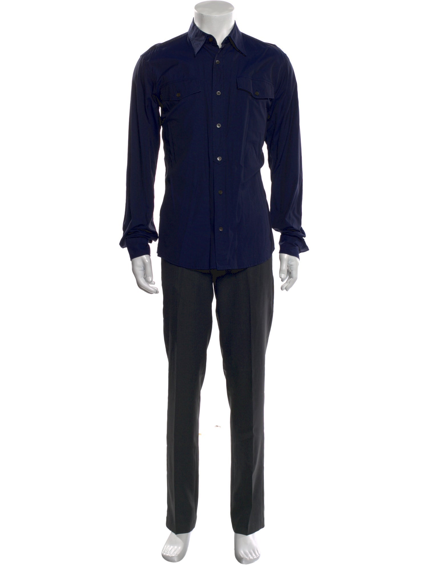 Dries Van Noten Long Sleeve Dress Shirt
