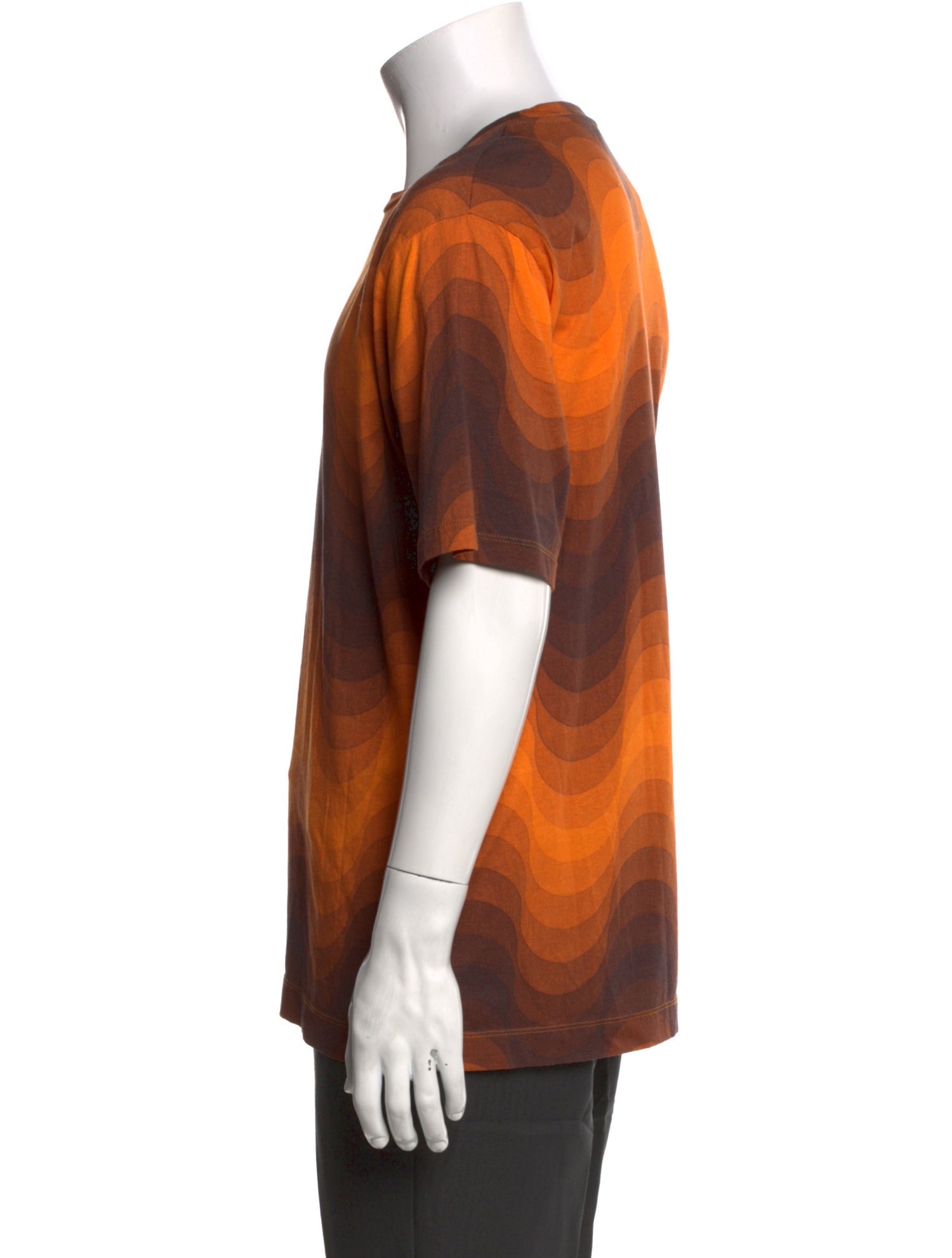Dries Van Noten Tie-Dye Print Crew Neck T-Shirt