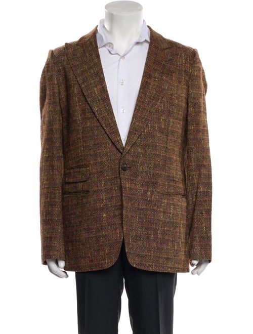 Dries Van Noten Tweed Pattern Blazer