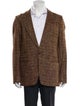 Dries Van Noten Tweed Pattern Blazer