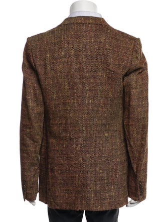 Dries Van Noten Tweed Pattern Blazer
