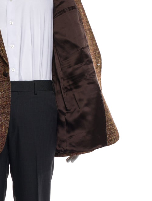 Dries Van Noten Tweed Pattern Blazer