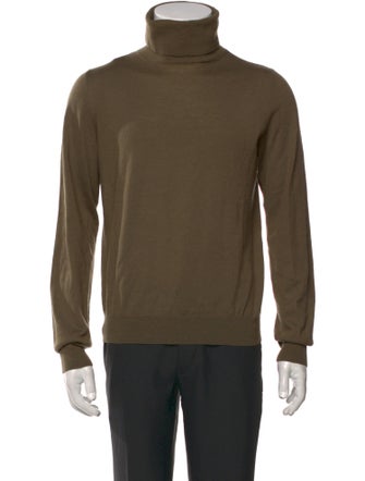 Dries Van Noten Wool Turtleneck Pullover