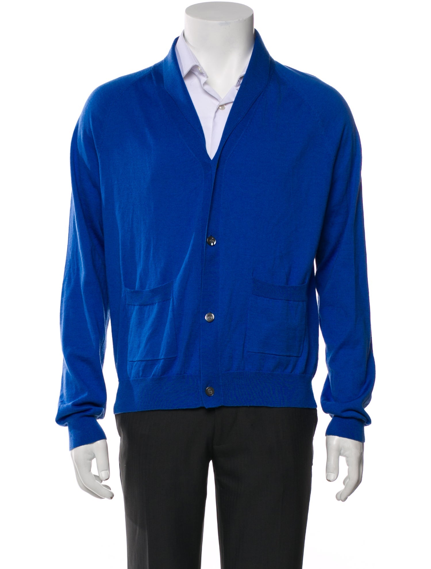 Dries Van Noten V-Neck Long Sleeve Cardigan