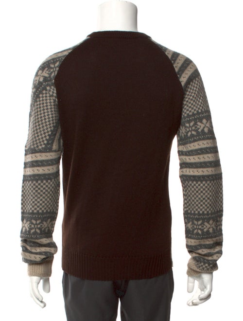 Dries Van Noten Wool Striped Pullover